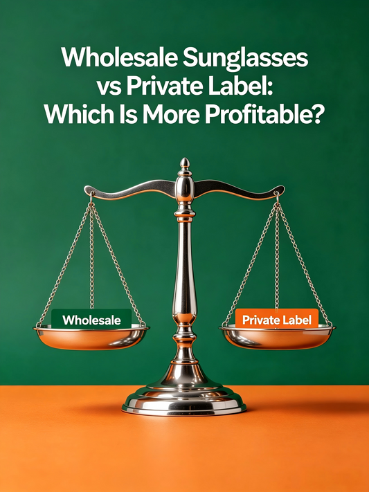 Wholesale Sunglasses vs Private Label: Which Is More Profitable?