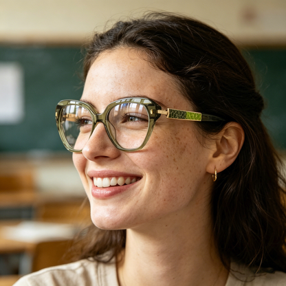 Acetate Clip On Frame N6-T1017