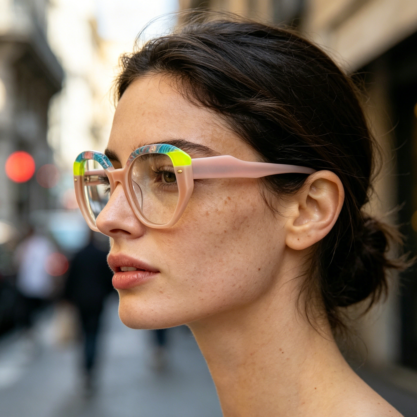 Acetate Clip On Frame N6-T1022