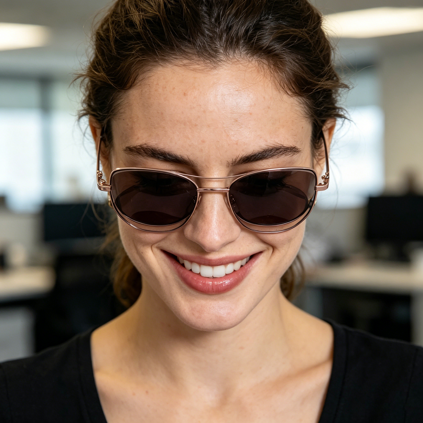 Metal Clip On Sunglasses N6-T6071
