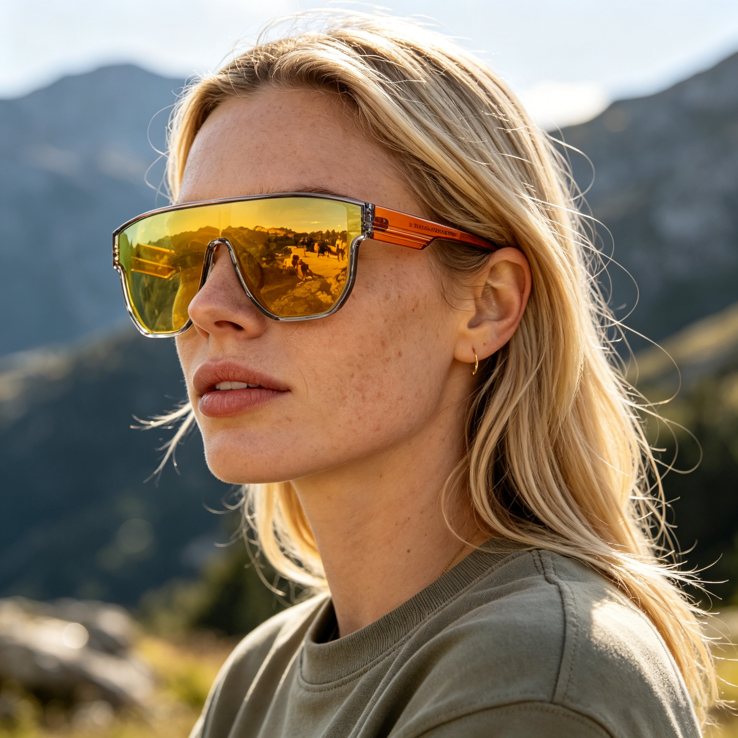 Polarized TR90 Sunglasses N5S-7547