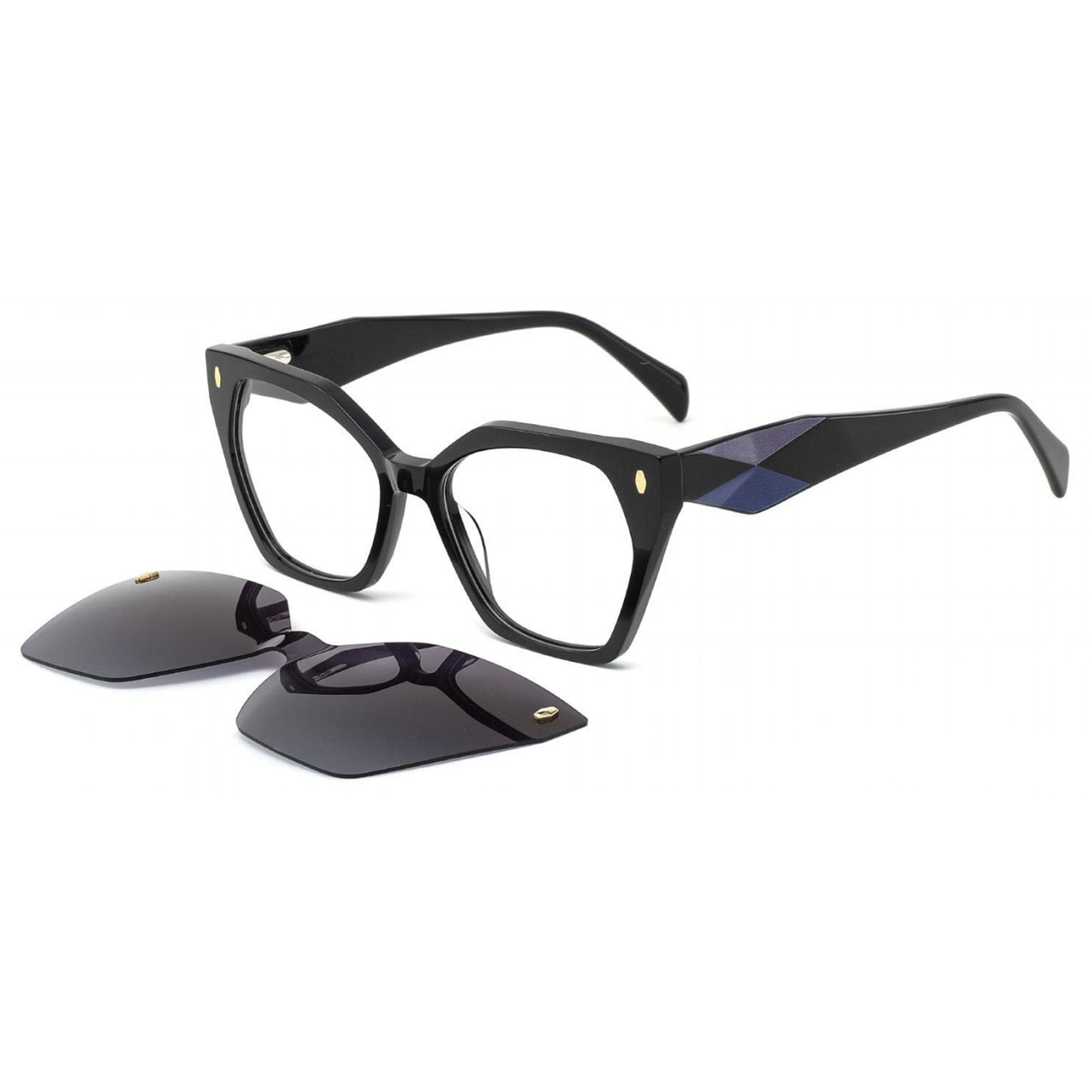 Acetate Clip On Frame N6-T2002