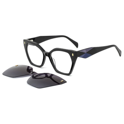 Acetate Clip On Frame N6-T2002