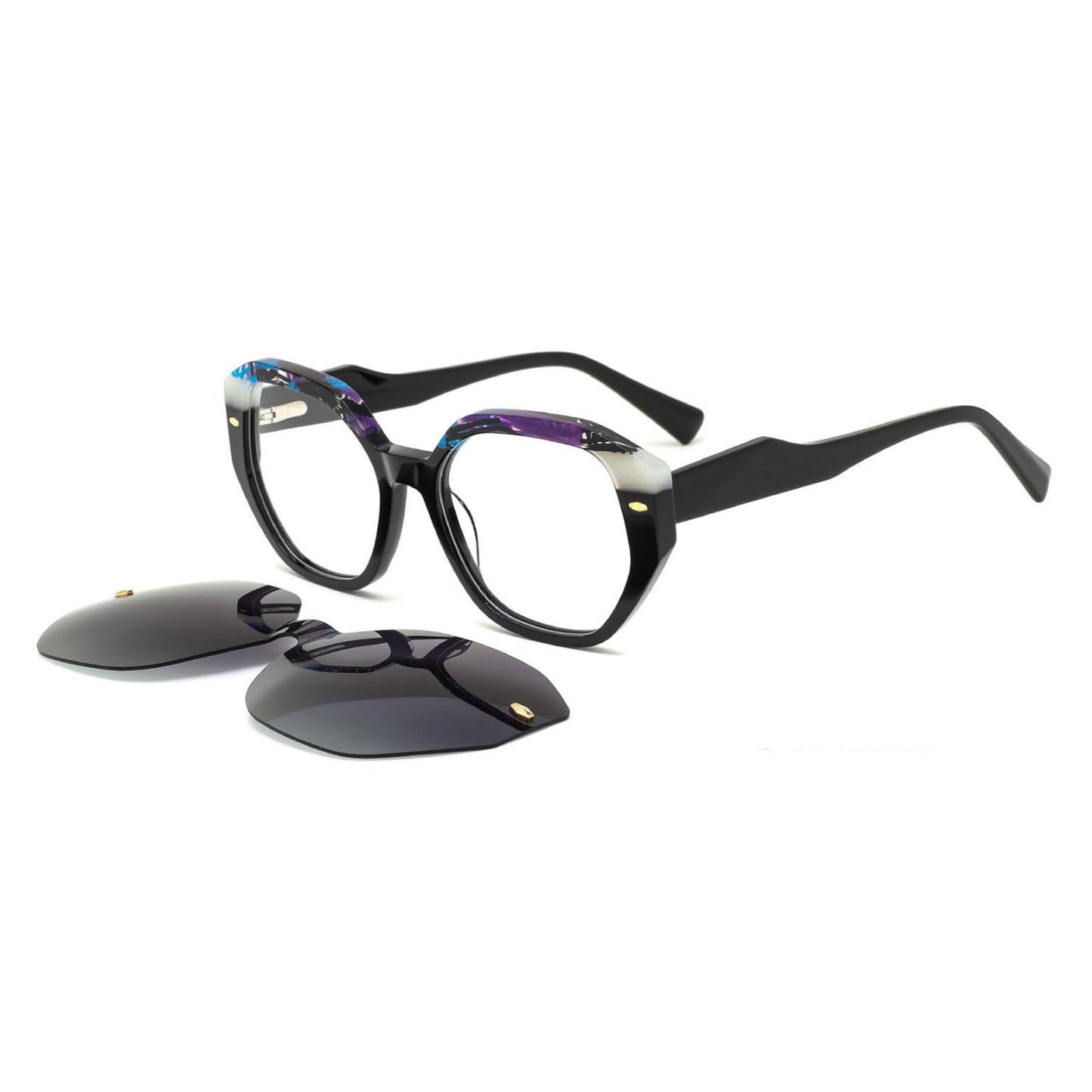 Acetate Clip On Frame N6-T1022