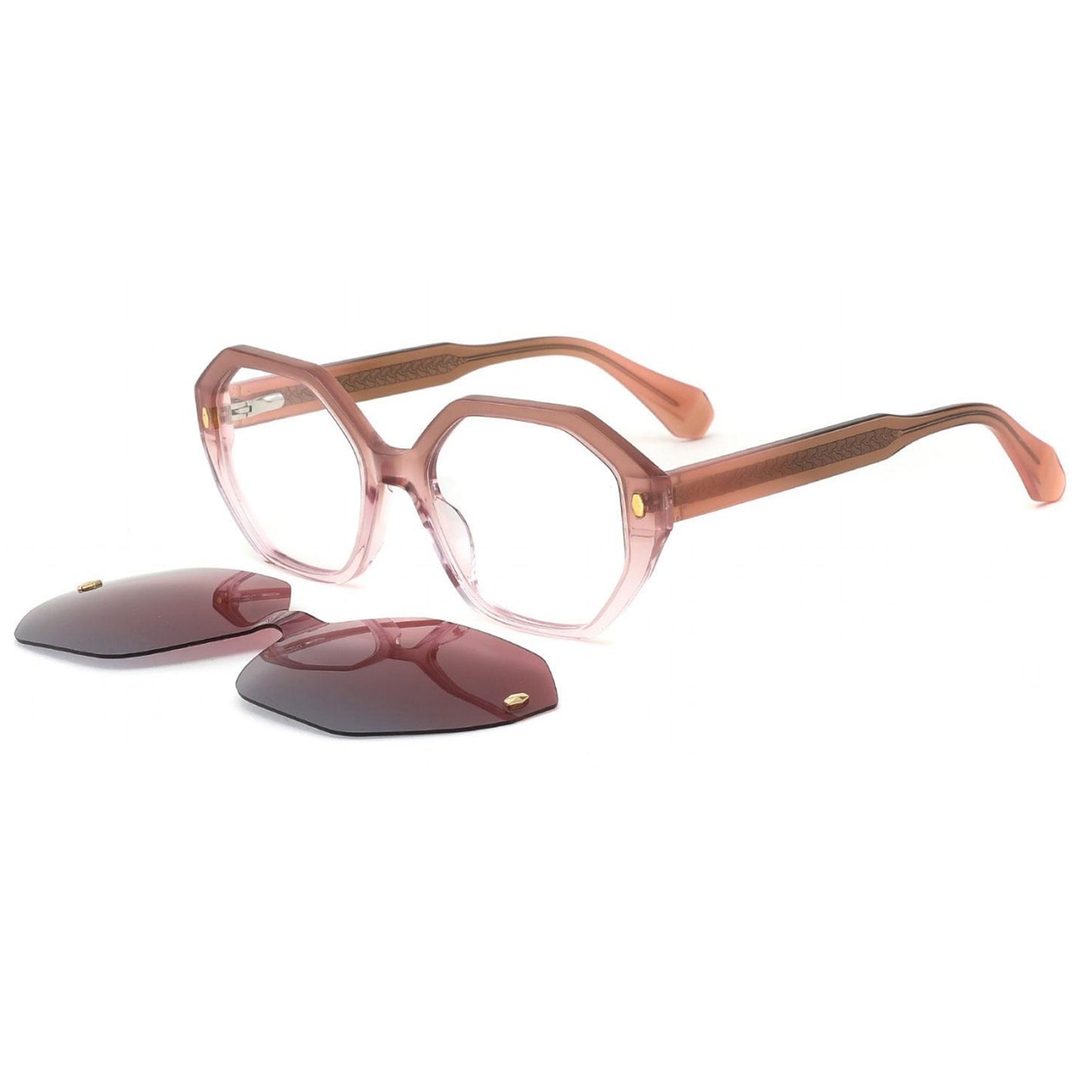 Acetate Clip On Frame N6-T1003