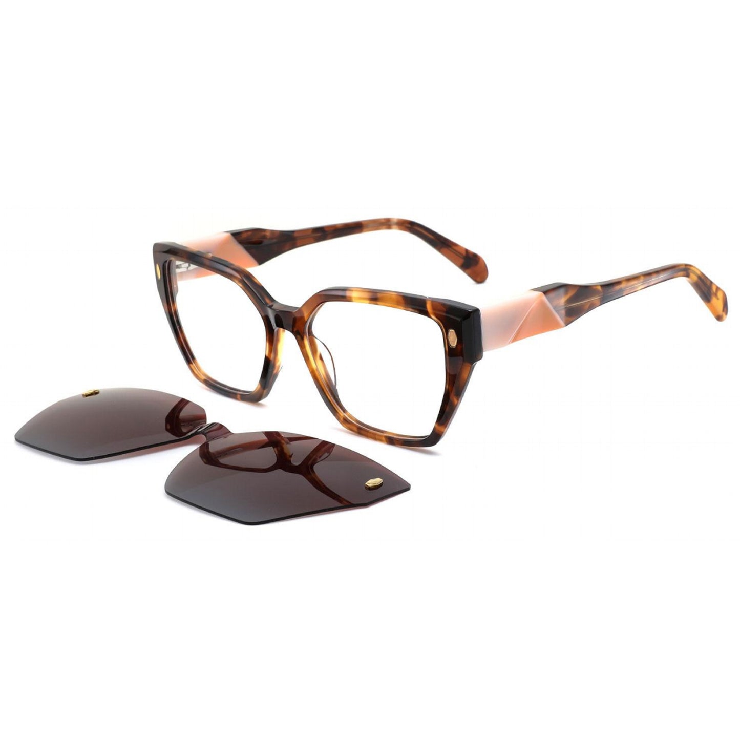 Acetate Clip On Frame N6-T2008