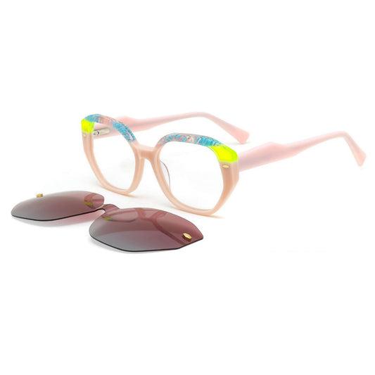 Acetate Clip On Frame N6-T1022
