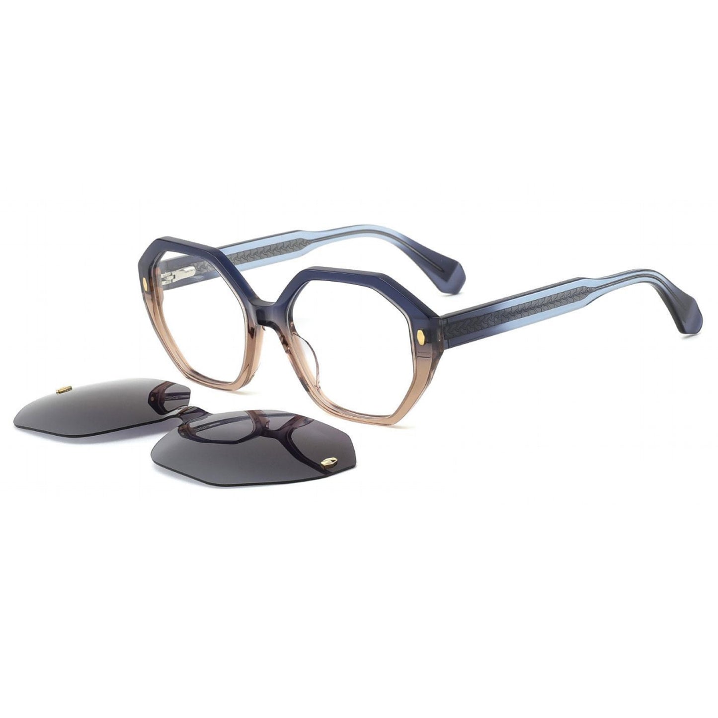 Acetate Clip On Frame N6-T1003