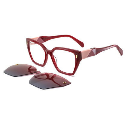 Acetate Clip On Frame N6-T2008
