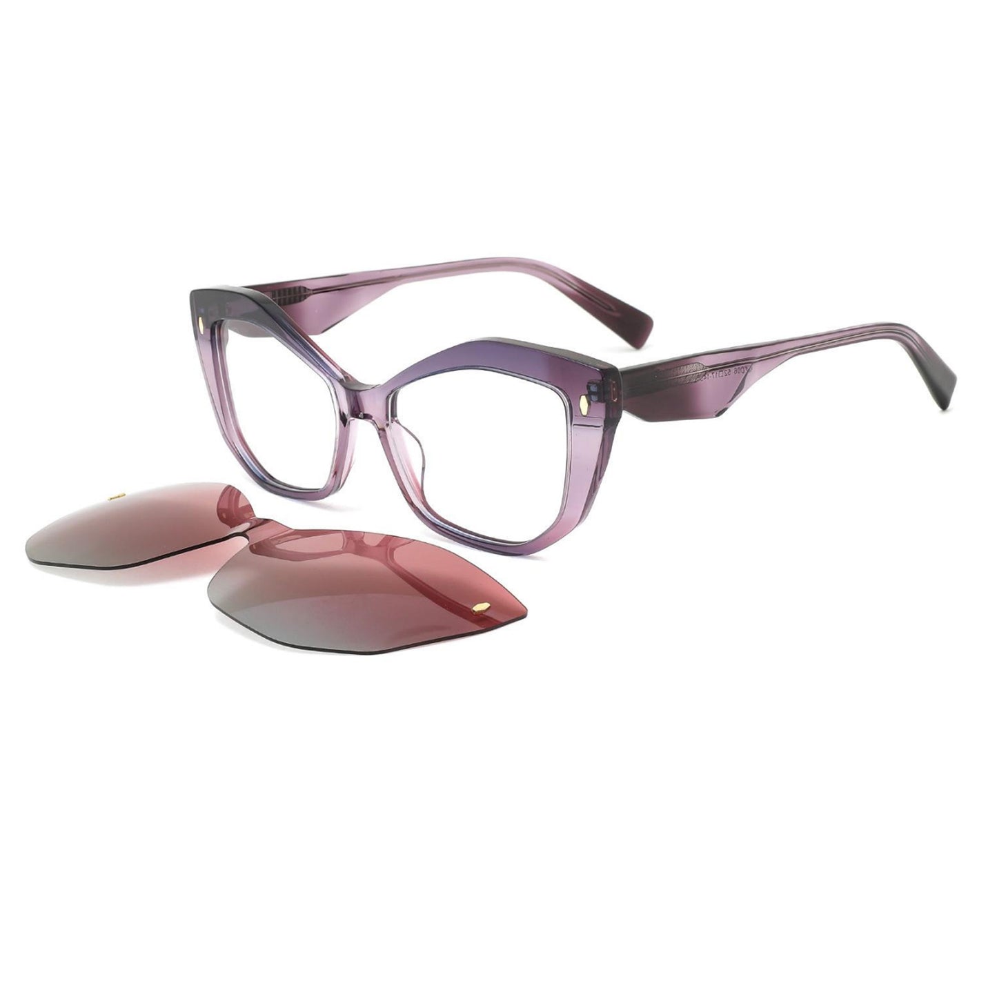 Acetate Clip On Frame N6-T1006