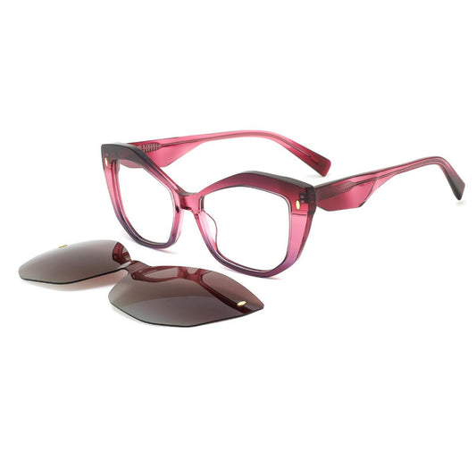 Acetate Clip On Frame N6-T1006