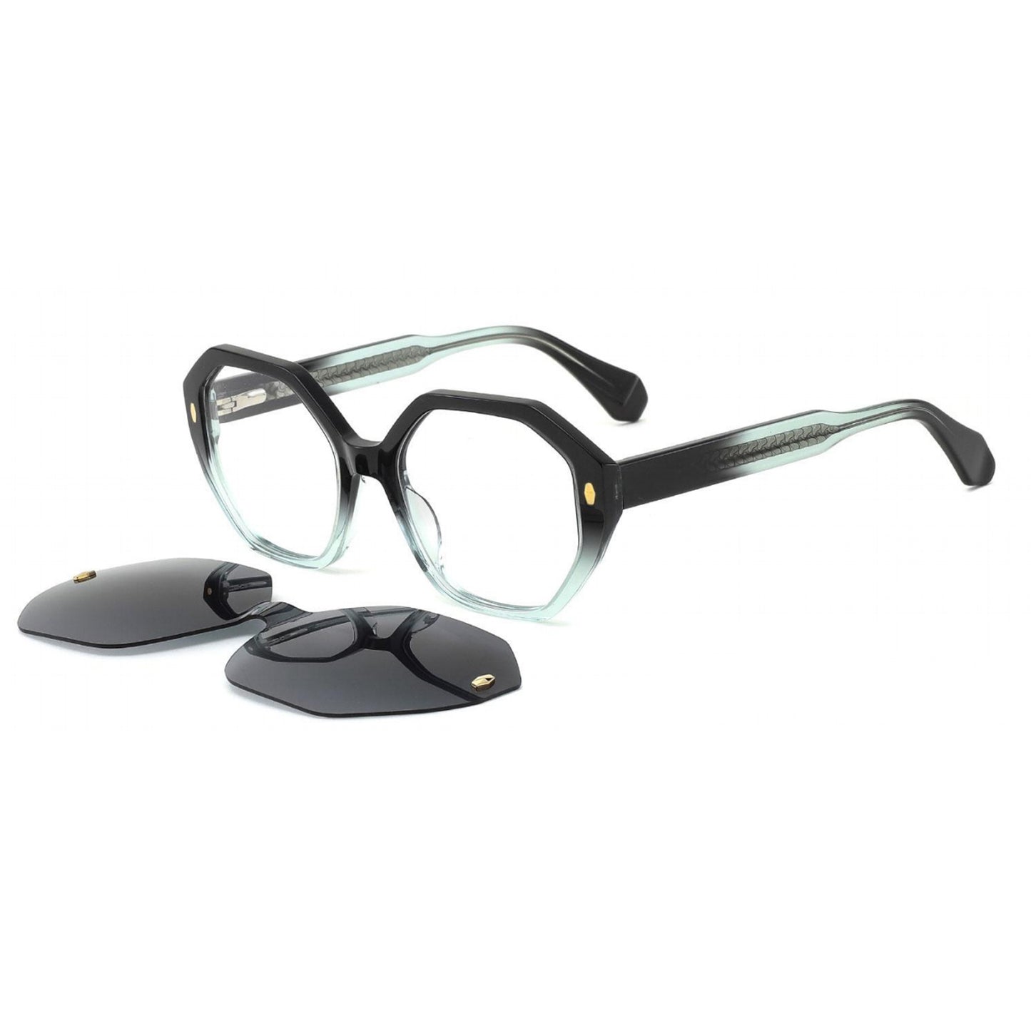 Acetate Clip On Frame N6-T1003