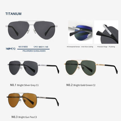 Polarized Titanium Sunglasses N5-S19203