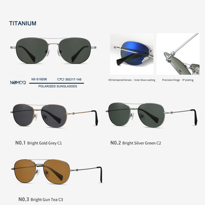 Polarized Titanium Sunglasses N5-S19206