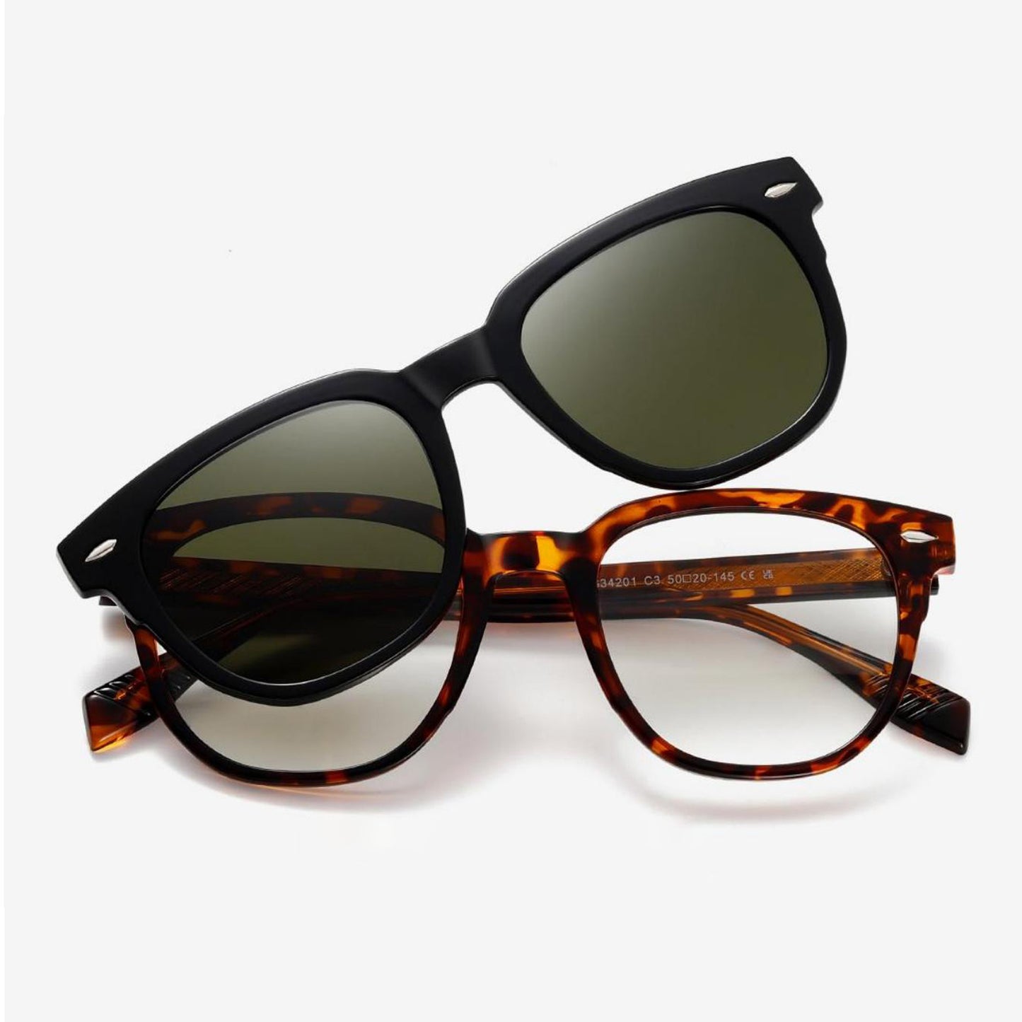 TR90 Clip On Sunglasses N6-T34201