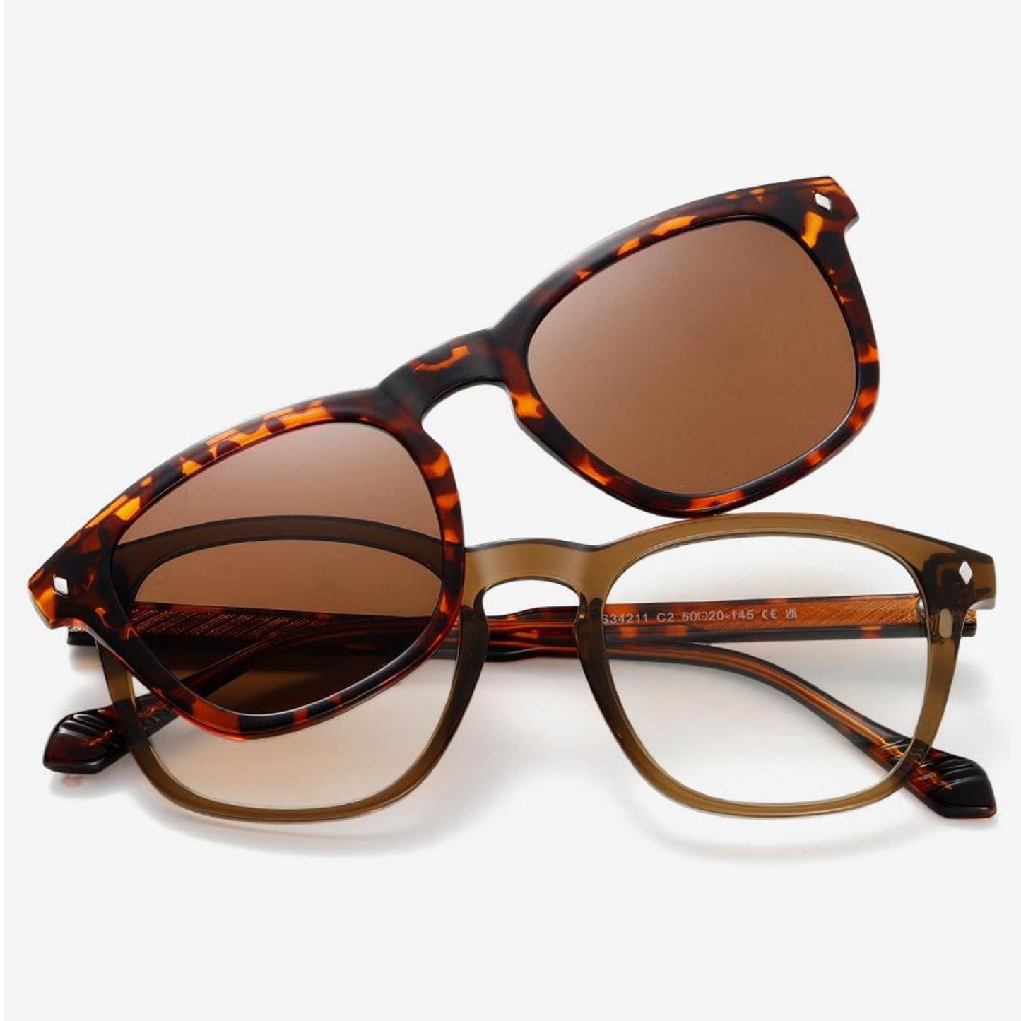 TR90 Clip On Sunglasses N6-T34211