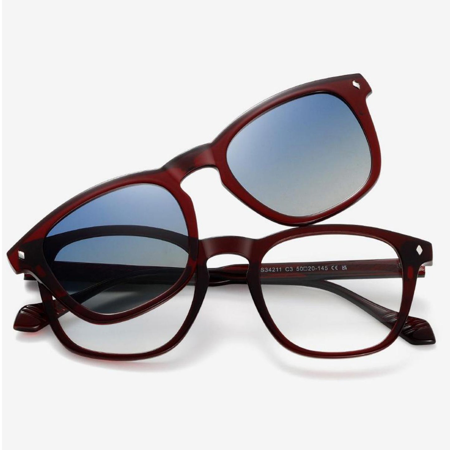 TR90 Clip On Sunglasses N6-T34211