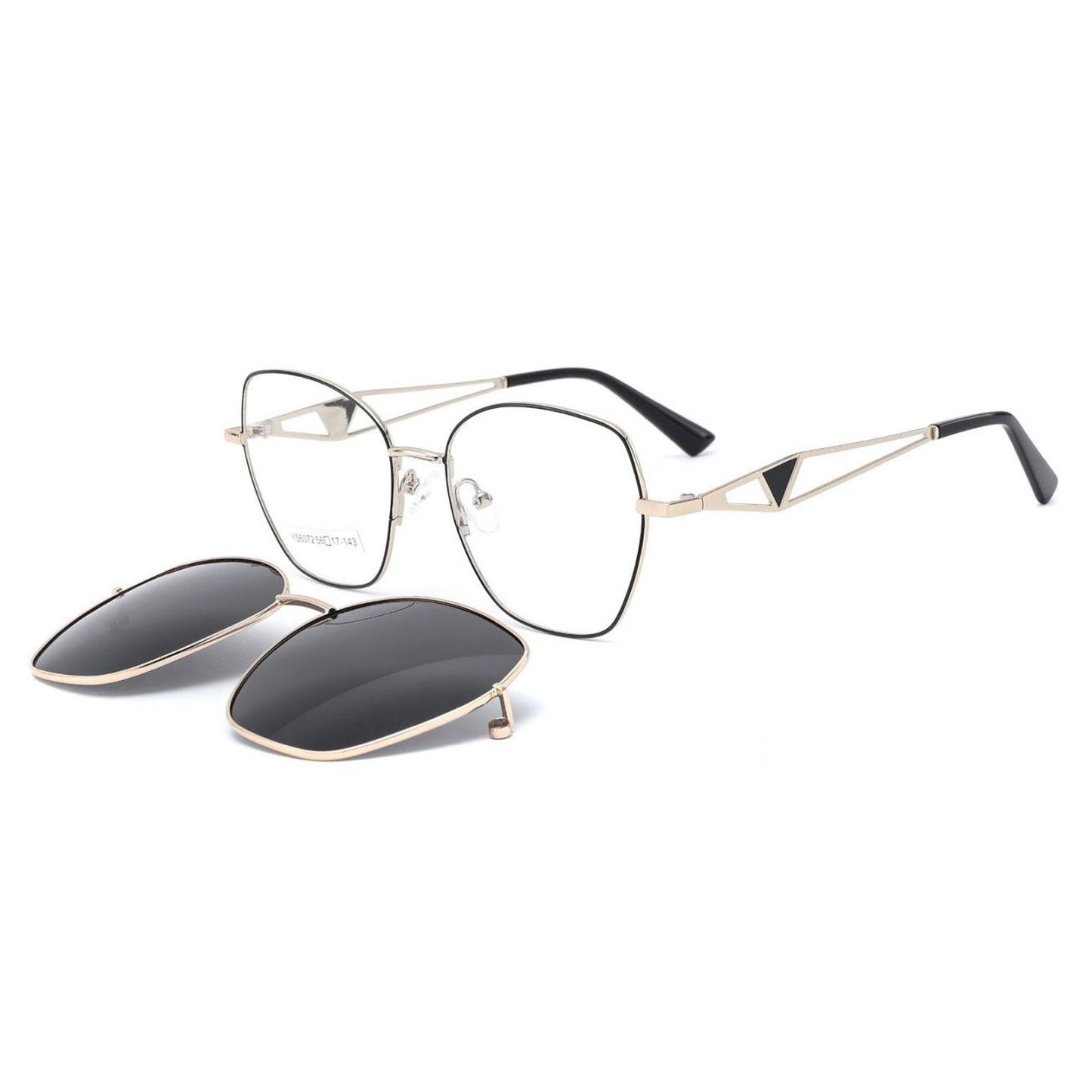 Metal Clip On Sunglasses N6-T6072