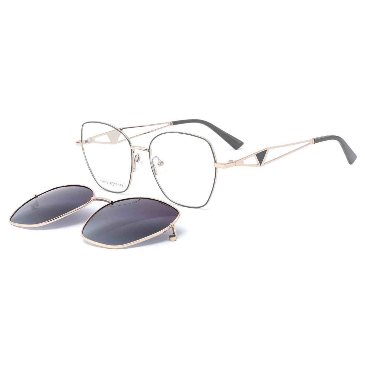 Metal Clip On Sunglasses N6-T6072