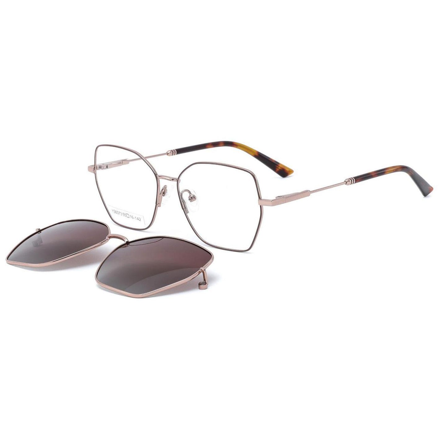 Metal Clip On Sunglasses N6-T6073