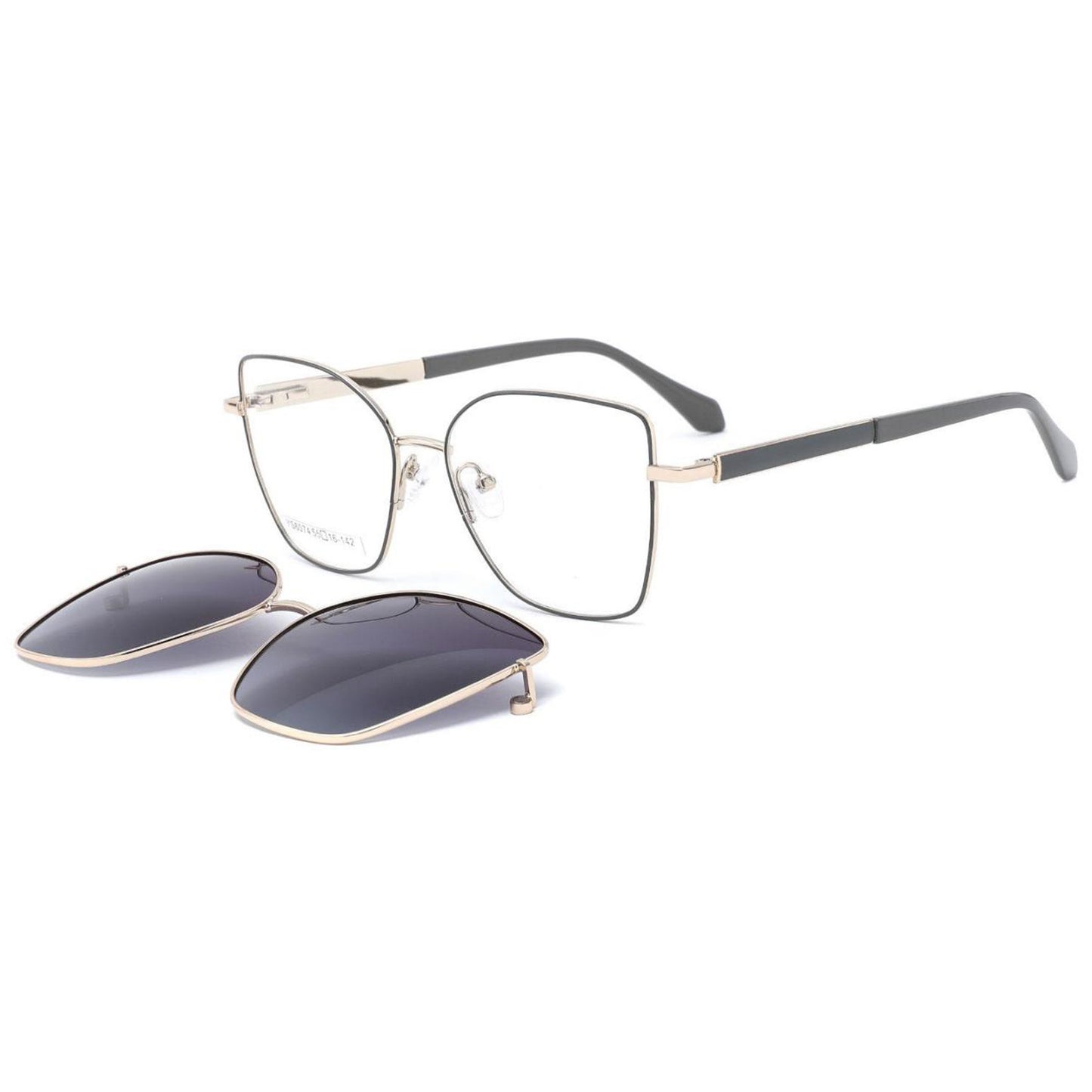Metal Clip On Sunglasses N6-T6074