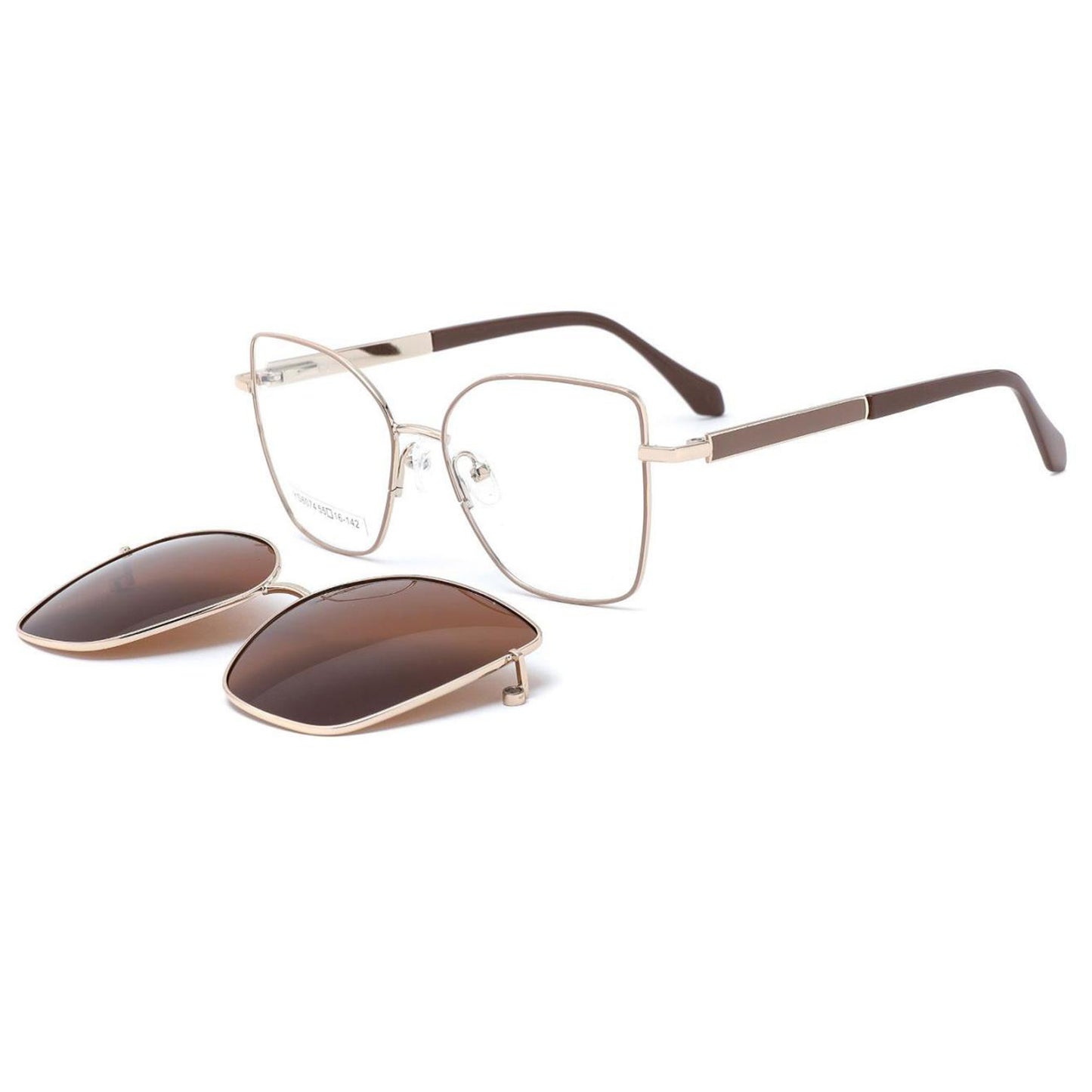 Metal Clip On Sunglasses N6-T6074