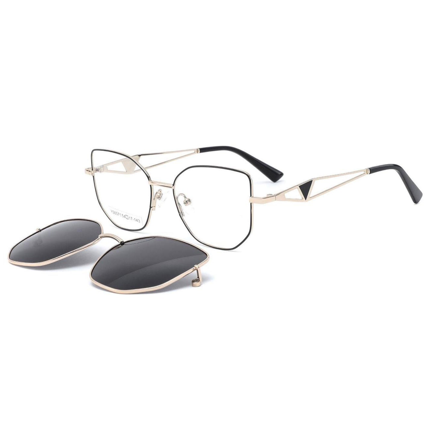 Metal Clip On Sunglasses N6-T6071