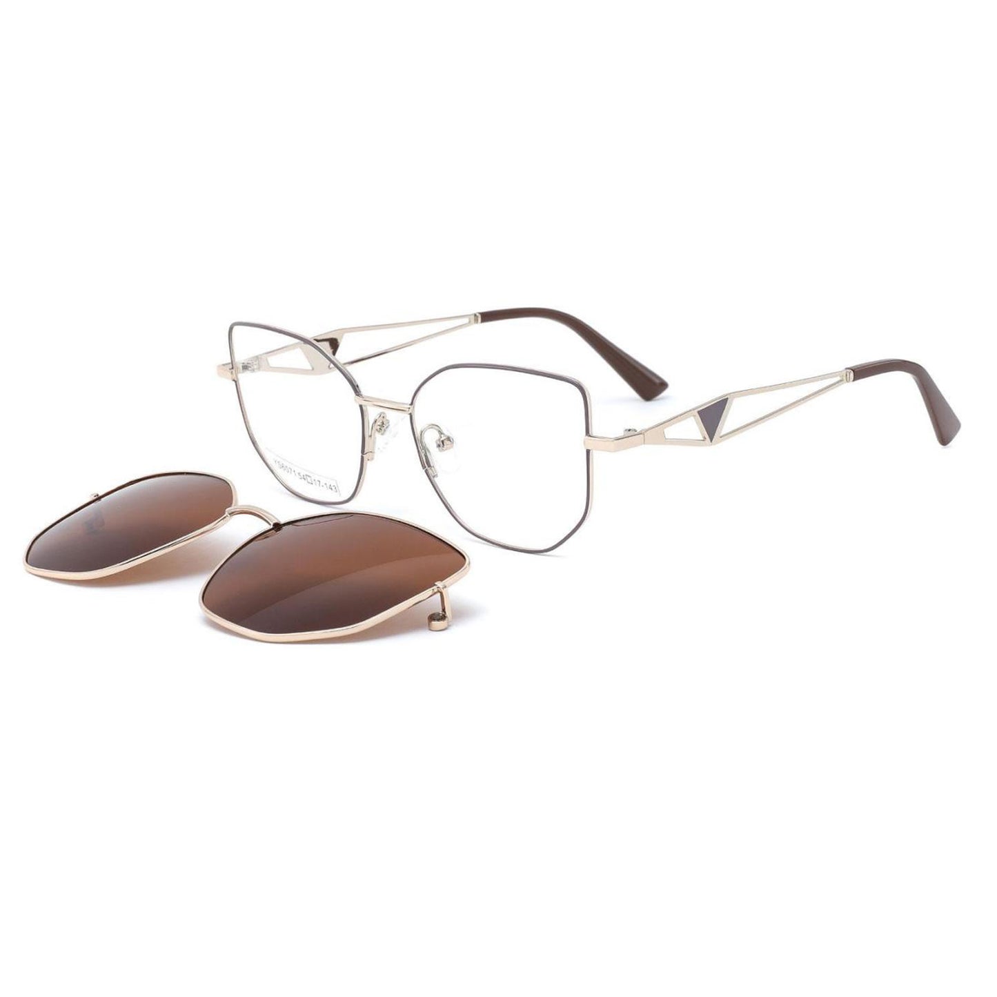 Metal Clip On Sunglasses N6-T6071