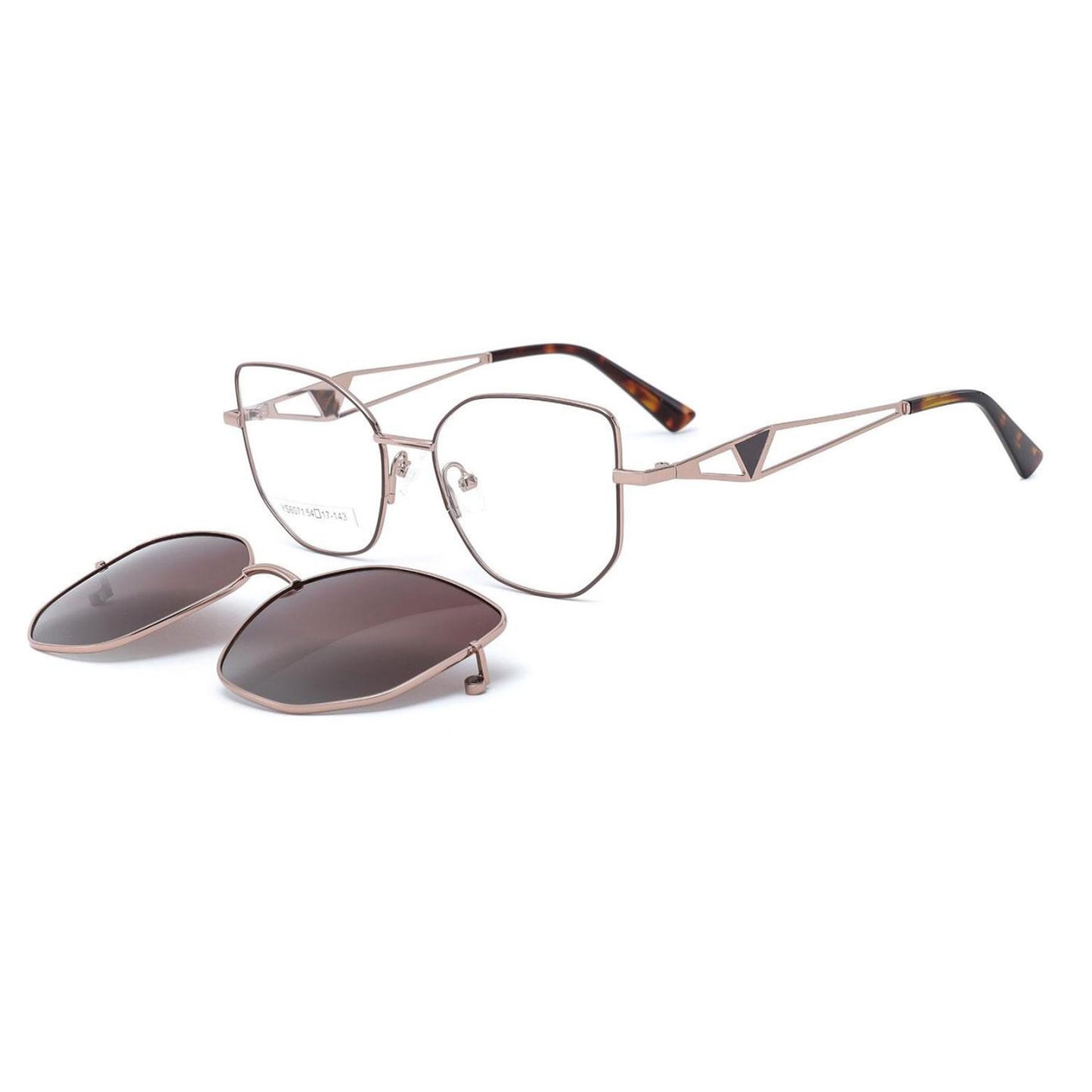 Metal Clip On Sunglasses N6-T6071