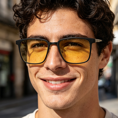 Aluminum+Titanium Clip On Sunglasses N8-T2326
