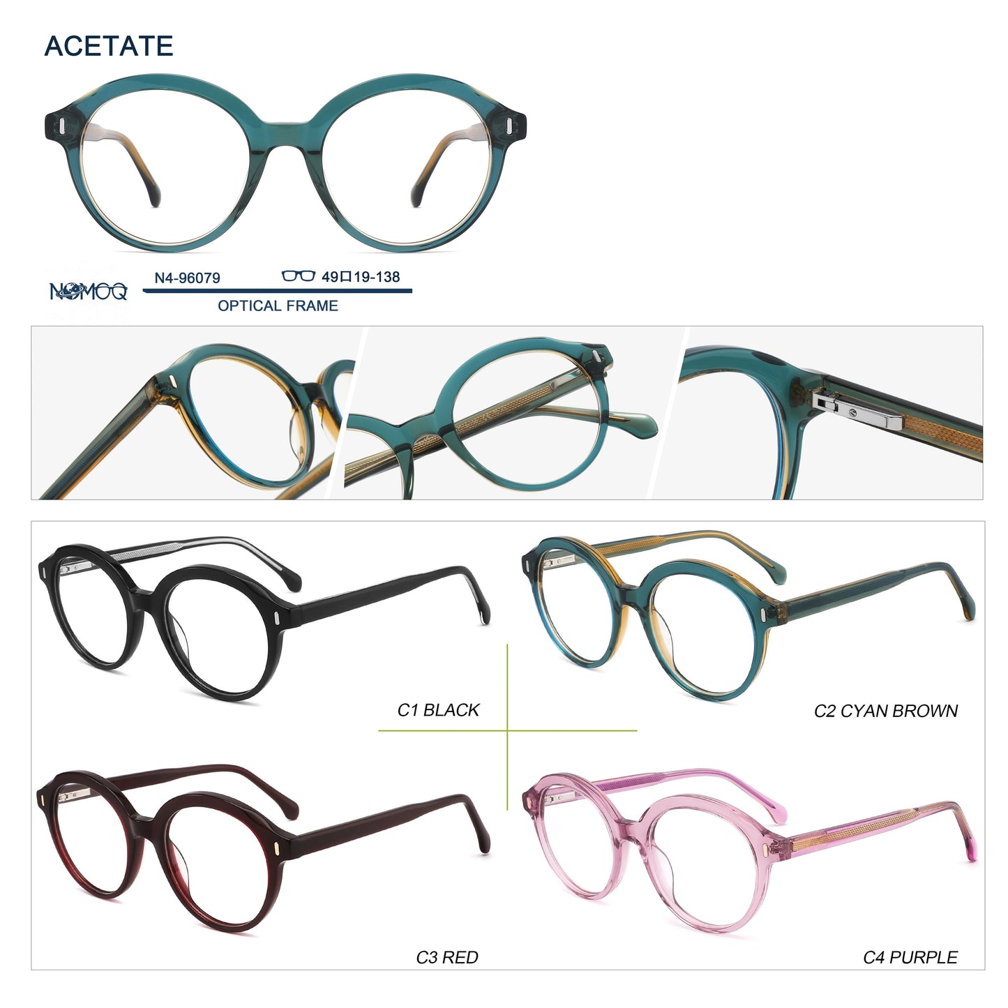 Acetate Optical Frame N4-96079