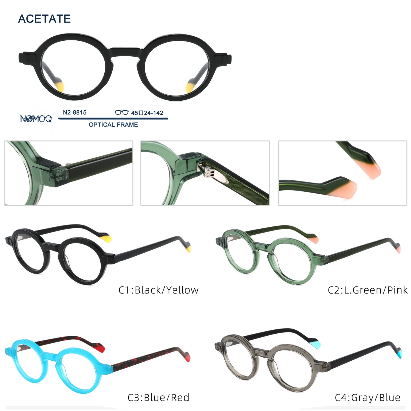 Acetate Optical Frame N2-8815