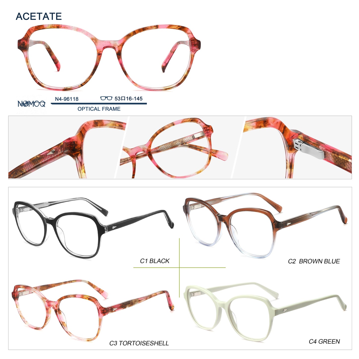 Acetate Optical Frame N4-96118