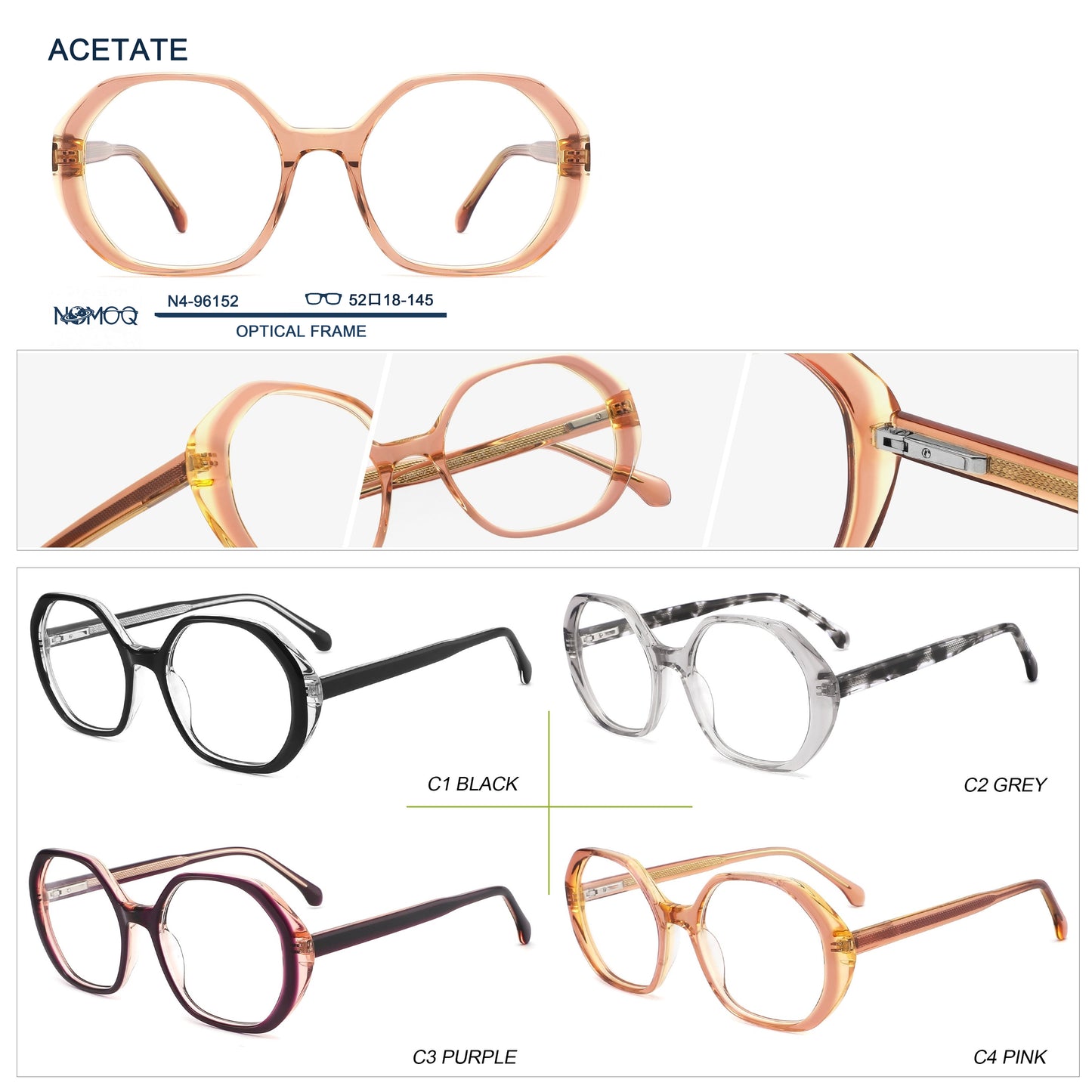 Acetate Optical Frame N4-96152