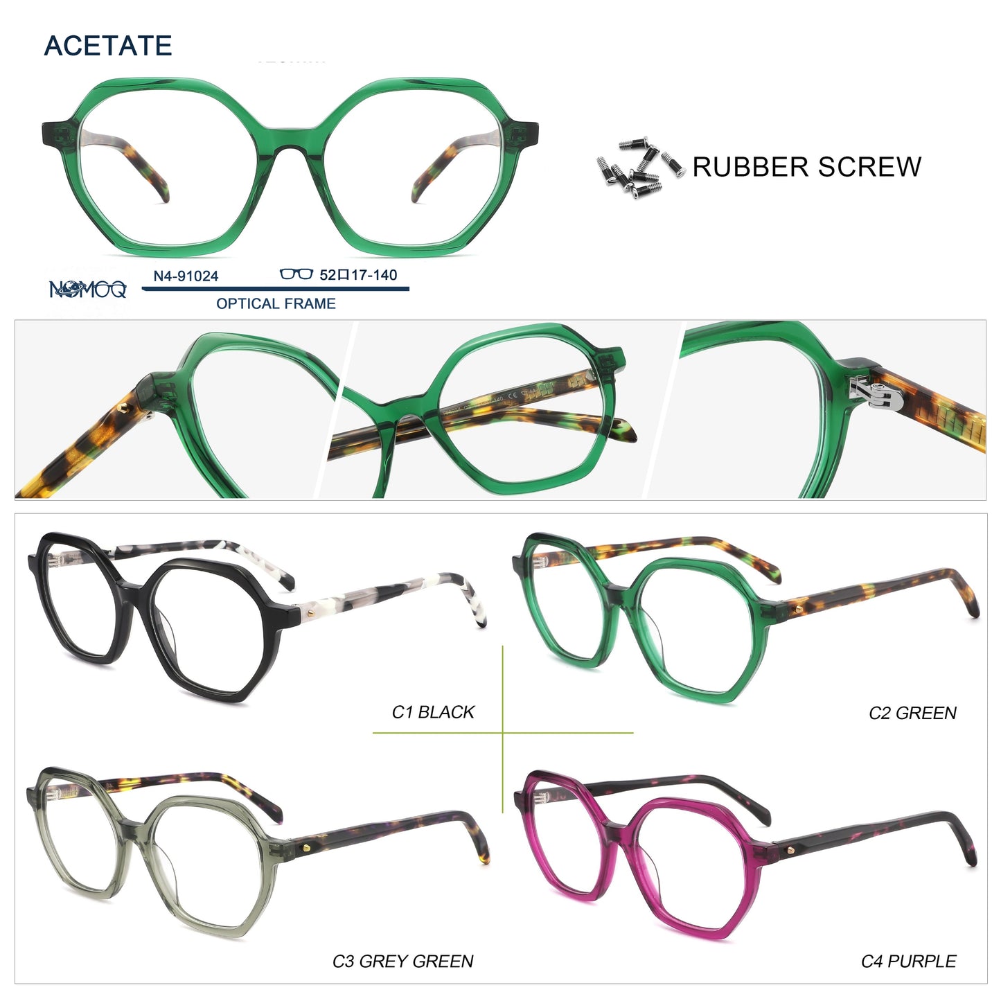 Acetate Optical Frame N4-91024