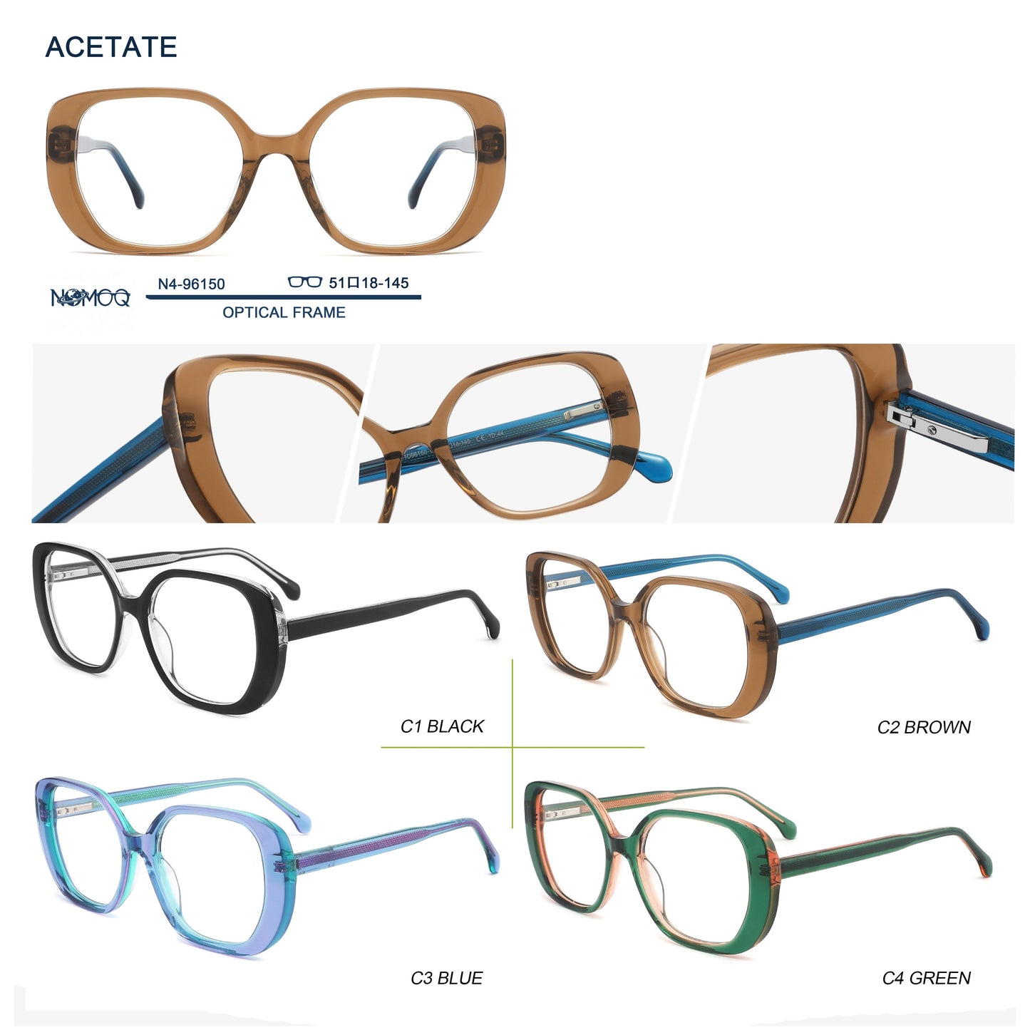 Acetate Optical Frame N4-96150