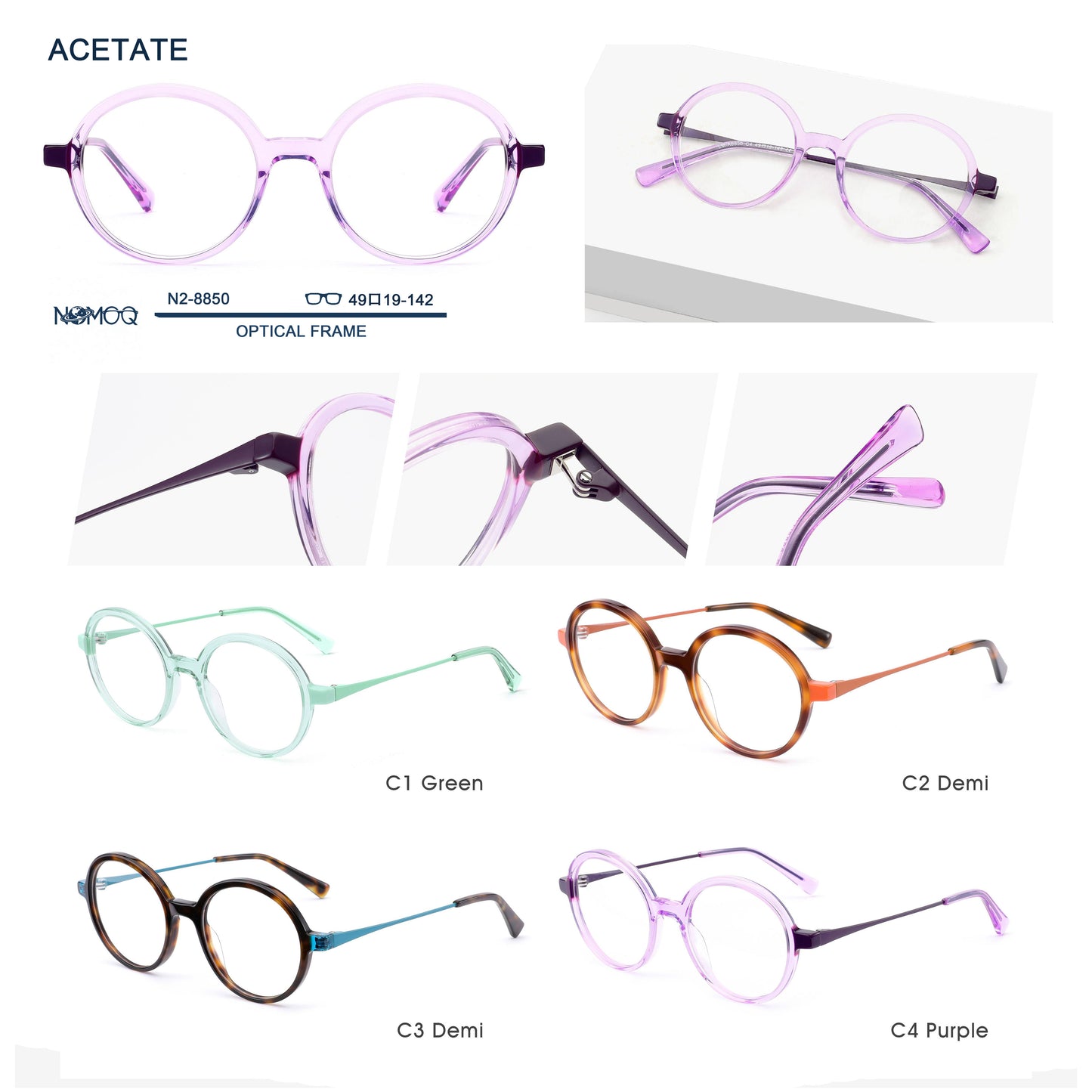 Acetate Optical Frame N2-8850