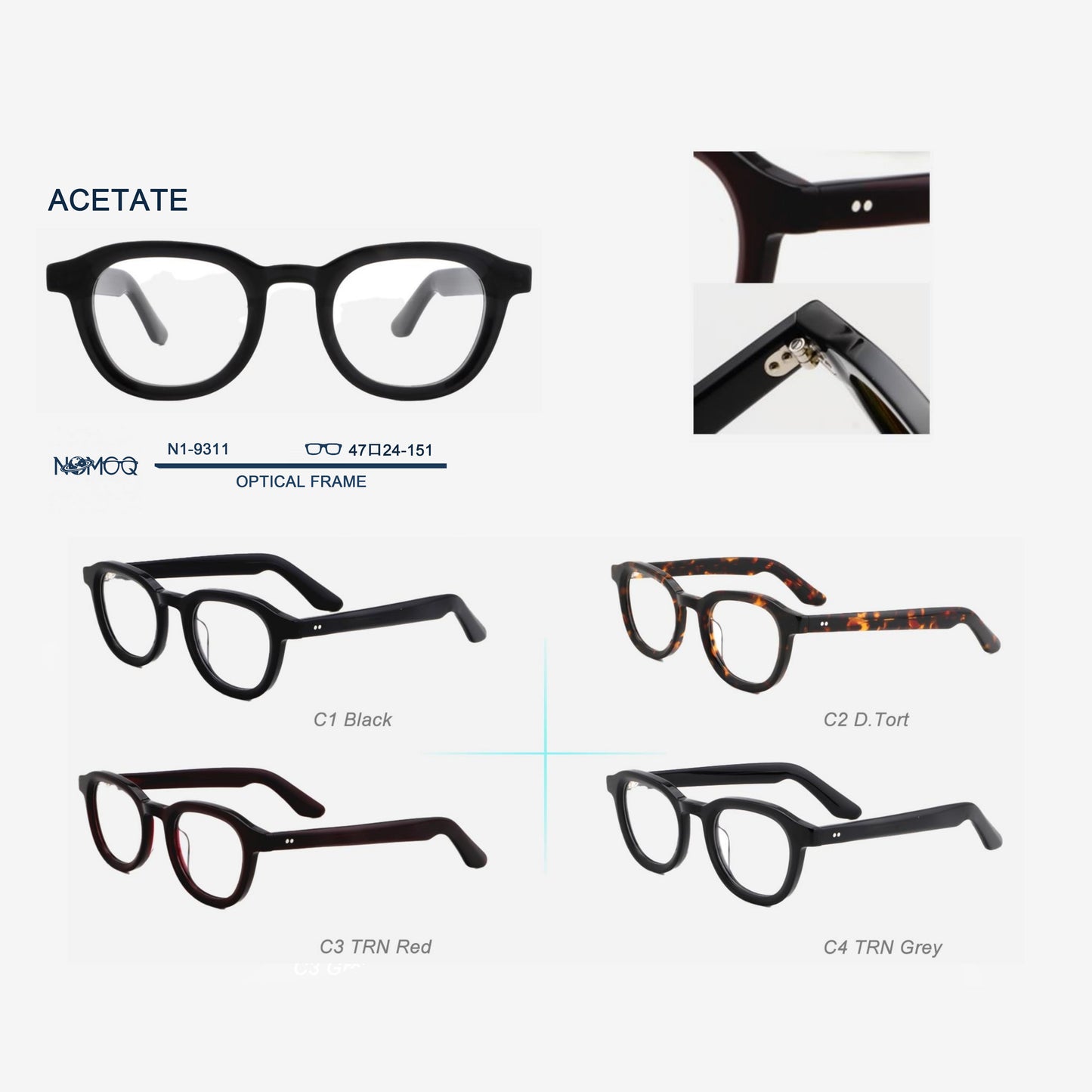 Acetate Optical Frame N1-9311
