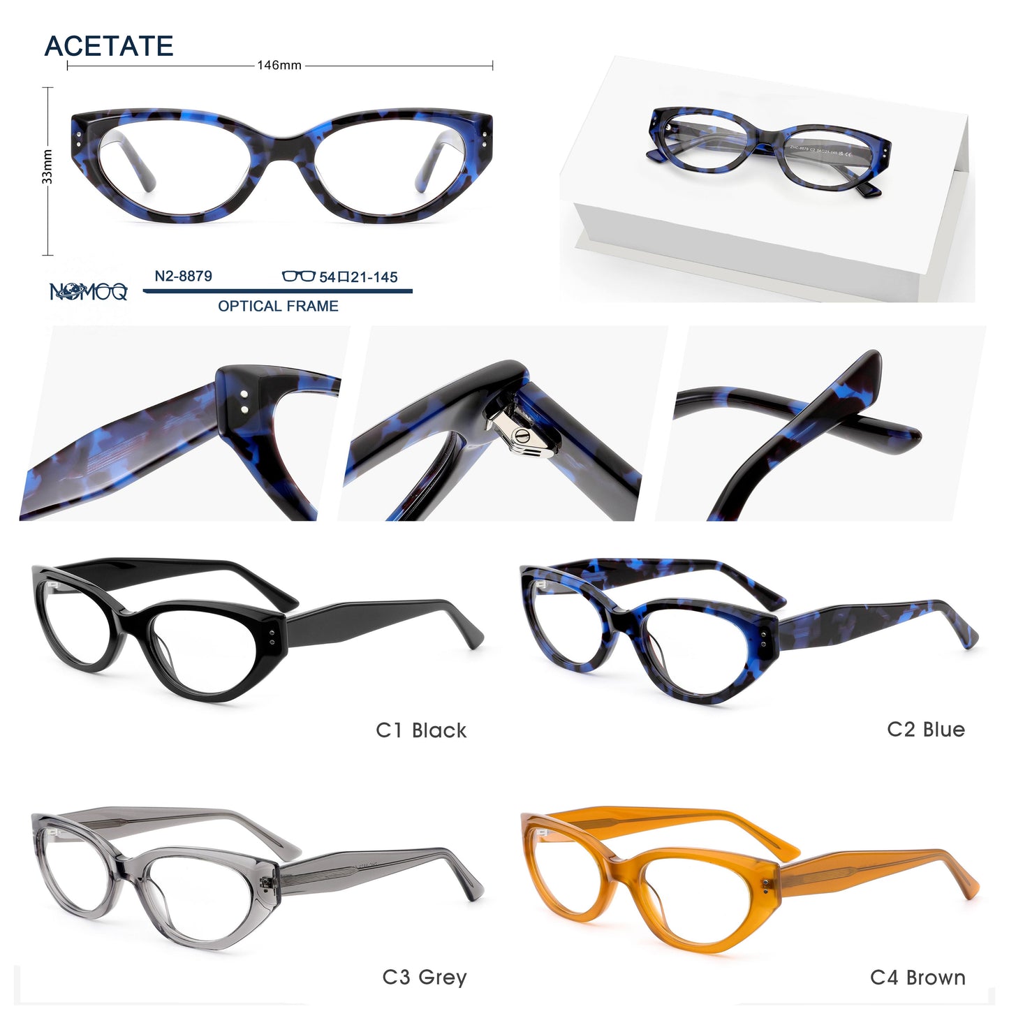Acetate Optical Frame N2-8879