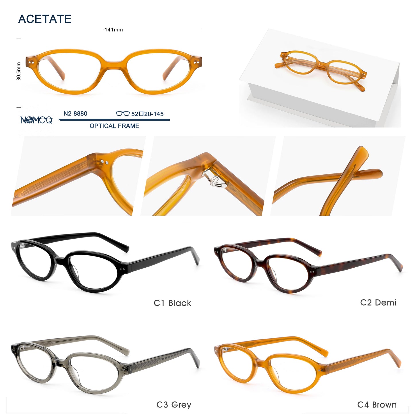 Acetate Optical Frame N2-8880