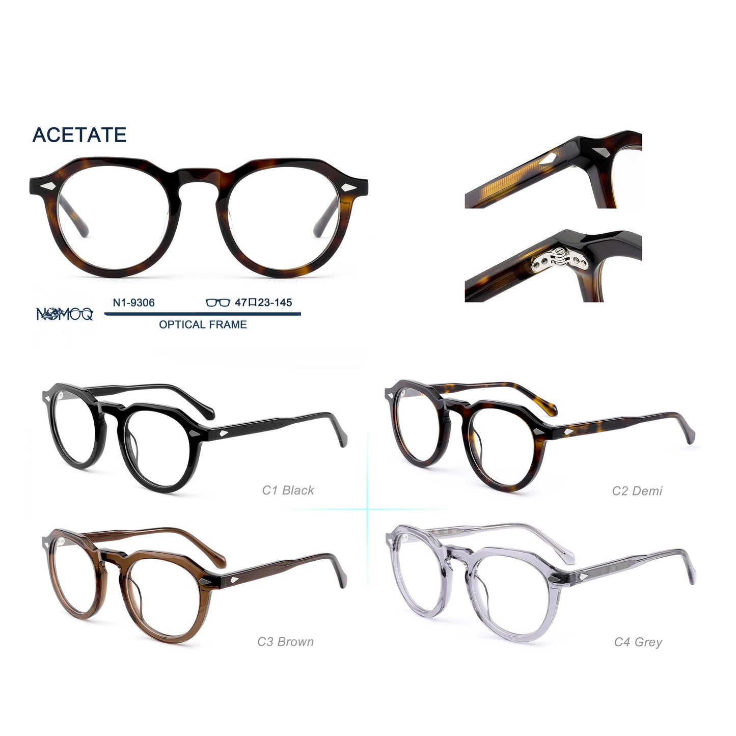 Acetate Optical Frame N1-9306