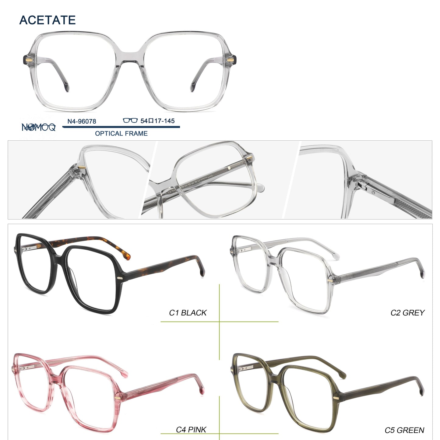 Acetate Optical Frame N4-96078