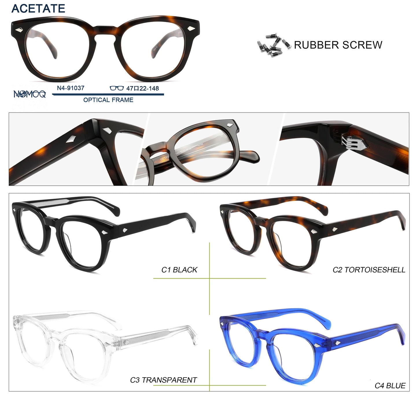 Acetate Optical Frame N4-91037